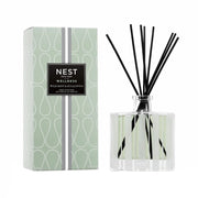 Nava Beauty Nest New York Wild Mint & Eucalyptus Reed Diffuser 5.9 OZ White Smoke