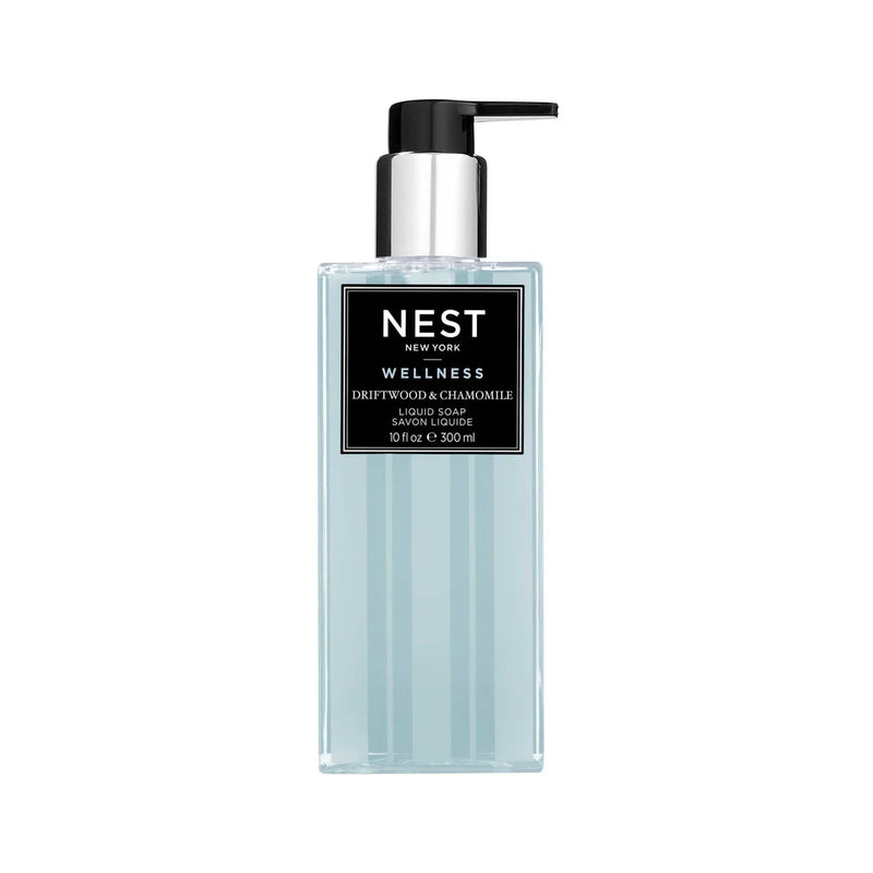 Nava Beauty Nest New York Driftwood and Chamomile Liquid Soap 1O OZ White Smoke