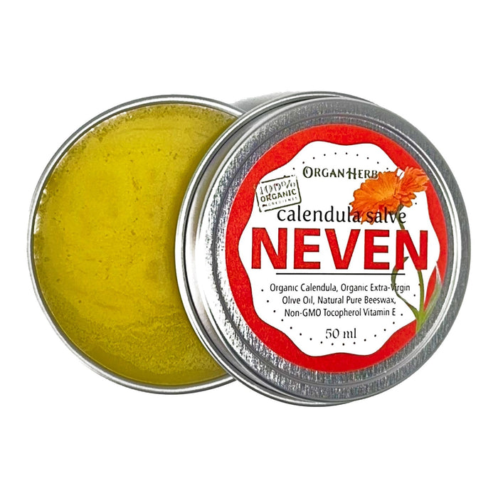 OrganHerb Organic Calendula Salve (Neven) 2 oz – Gentle, All-Purpose Skin Soother