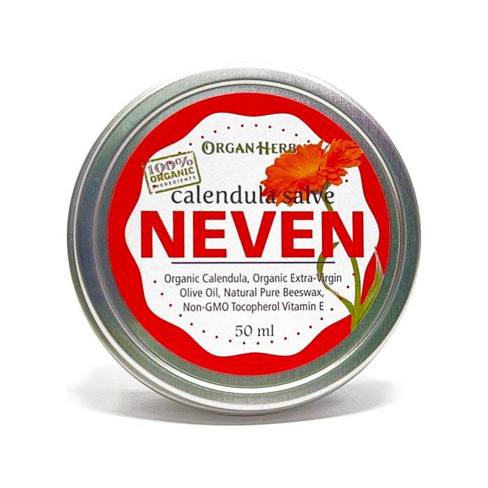 OrganHerb Organic Calendula Salve (Neven) 2 oz – Gentle, All-Purpose Skin Soother