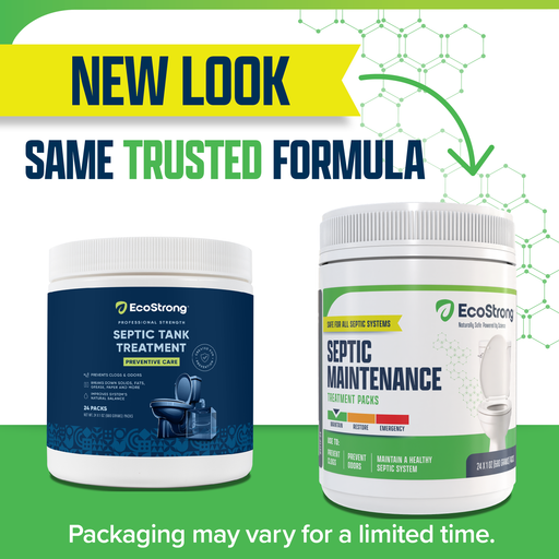 EcoStrong Septic Tank Treatment Packs Drain & Septic > Septic System Maintenance