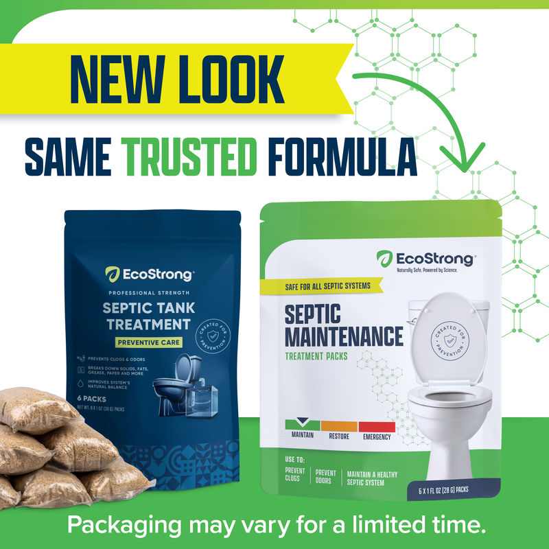 EcoStrong Septic Tank Treatment Packs Drain & Septic > Septic System Maintenance