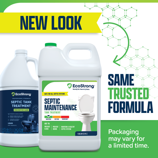 EcoStrong Septic Tank Treatment Liquid Drain & Septic > Septic System Maintenance