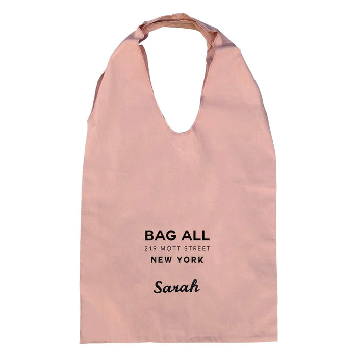 Bag-All - New York Tote Bag Large, Pink/Blush