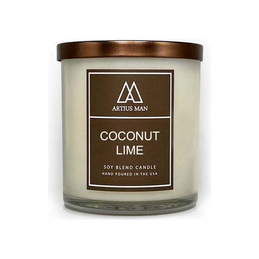 Artius Man - Coconut Lime - Soy Blend / Wood Wick 10oz