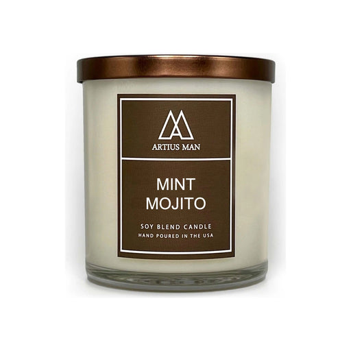 Artius Man - Mint Mojito - Soy Blend - Wood Wick 10 oz