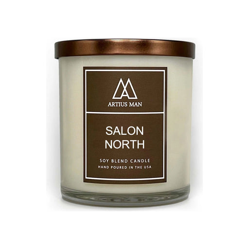 Artius Man - Salon North - Bamboo and Coconut Candle - 10 OZ