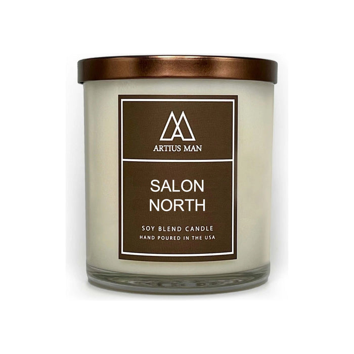 Artius Man - Salon North - Bamboo and Coconut Candle - 10 OZ