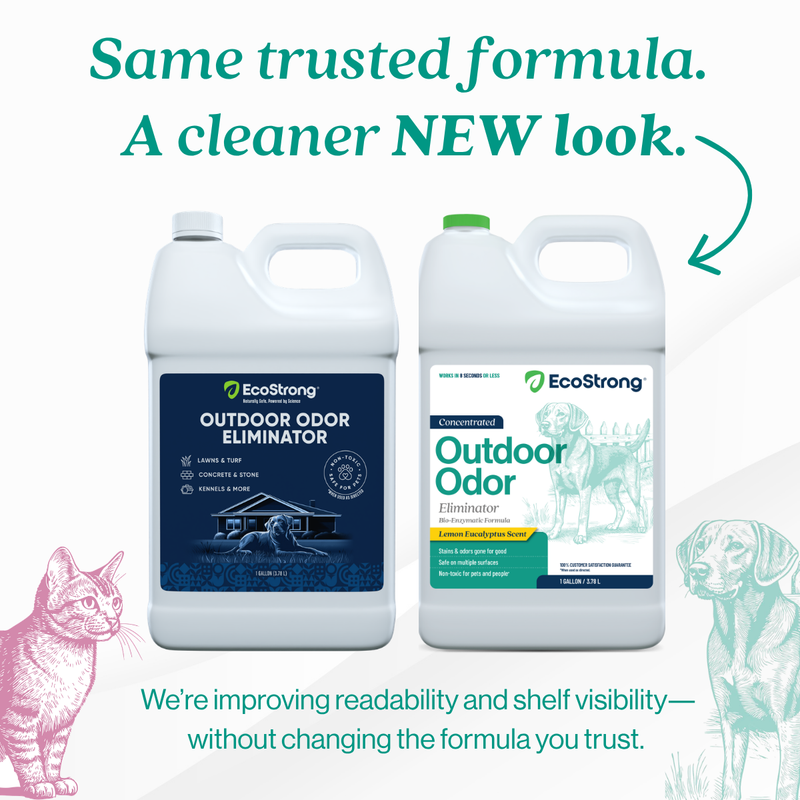 EcoStrong Outdoor Odor Eliminator Pet & Animal > Outdoor Odor White Smoke 1 Gallon Jug and Multi Use Sprayer,1 Gallon Jug,32 oz Sprayer Bottle and 1 Gallon Refill,32 oz Sprayer Bottle,10 x 2 oz Shots and Sprayer Bottle,5 Gallon Pail