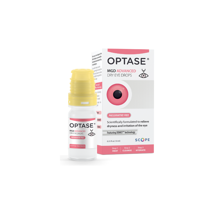 Optase MGD Advanced Dry Eye Drops Preservative 0.33 Oz