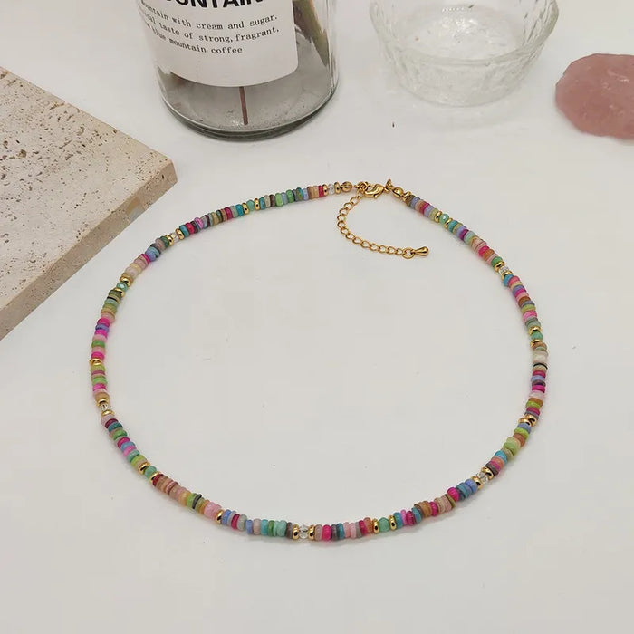 Becca Natural Stone Necklace (Pre-Order)