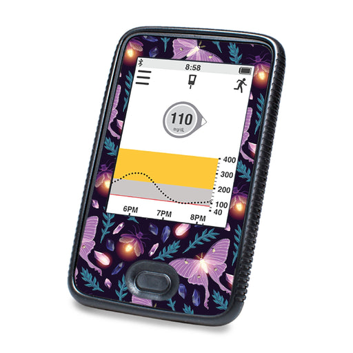 Peelz Night Garden DEXCOM G6 Touchscreen Receiver Peelz/Stickers