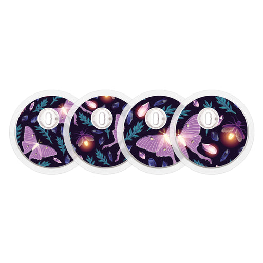 Peelz Night Garden Sticker Designed for the FreeStyle Libre 3 Plus & Lingo  Sensor Peelz/Stickers