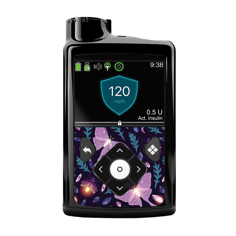 Peelz Night Garden Sticker for Medtronic MiniMed 770G & 780G Peelz/Stickers