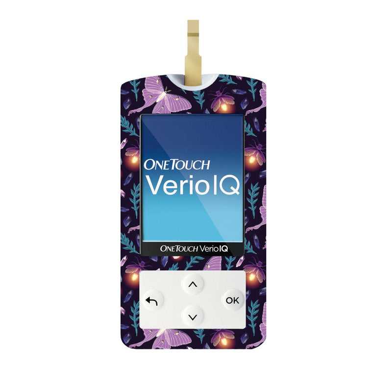 Peelz Night Garden for OneTouch Verio IQ Glucometer Peelz/Stickers