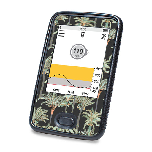 Peelz Night Palms Designed for DEXCOM G6 Touchscreen Receiver Peelz/Stickers