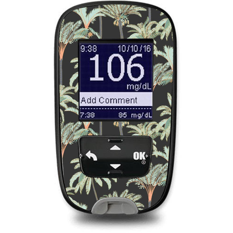 Peelz Night Palms Sticker for the Accu-Chek Guide Glucometer Peelz/Stickers