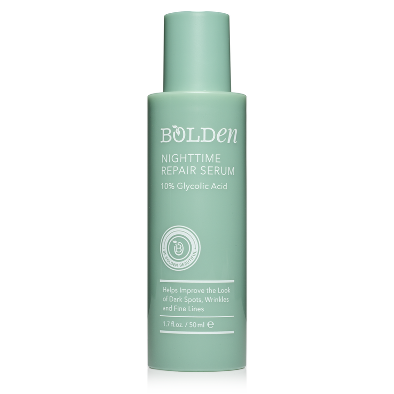Boldenusa.com Bolden Nighttime Repair Serum | 10% Glycolic Acid Serum for Dark Spots Facial Line