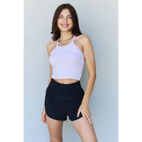 Ninexis Everyday Staple Soft Modal Short Strap Ribbed Tank Top