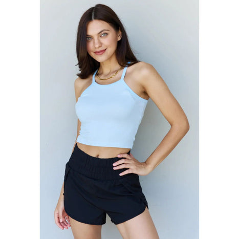 Ninexis Everyday Staple Soft Modal Short Strap Ribbed Tank Top