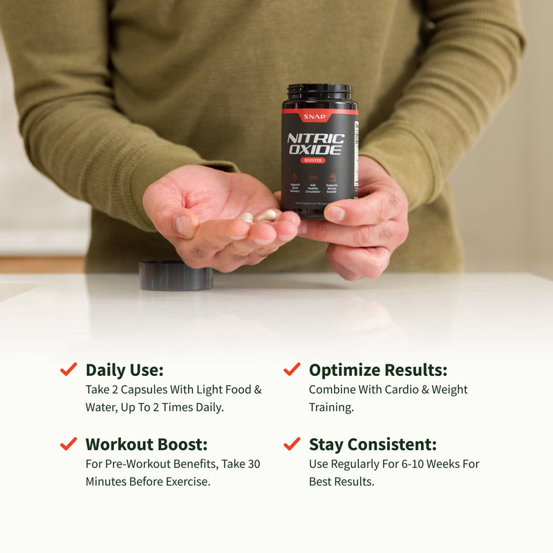 Snap Supplements Ultimate Heart Health Package with FREE Shaker