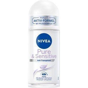 Nivea Nivea Pure & Sensitive 48h Anti-Transpirant Roll-On 50ml Anti-Perspirant Roll-On