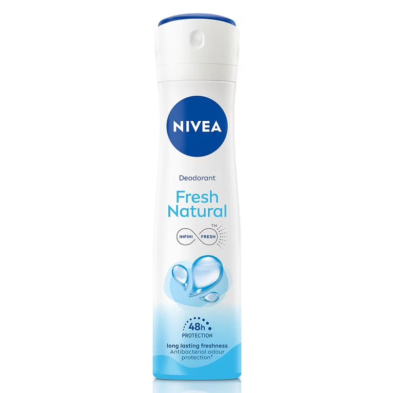 Nivea NIVEA Fresh Natural Deodorant Spray 48h Protection & Marine Extracts 150ml Deodorant & Anti-Perspirant