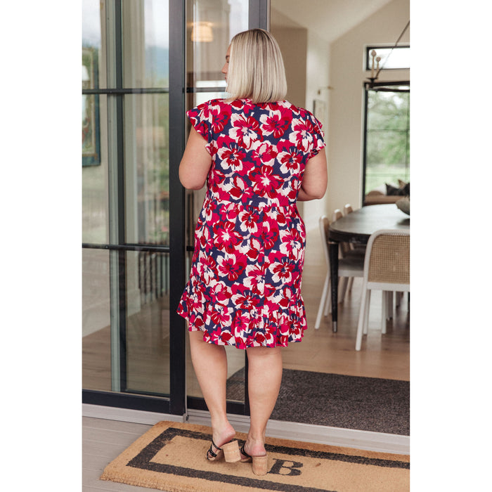 No Downside Floral Dress