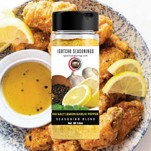 Igotchu Seasonings Igotchu No Salt Lemon Garlic Pepper Seasonings & Spices