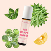 Plant Therapy No More Warts Essential Oil Pre-Diluted Roll-On Essential Oil Antique White 10 mL