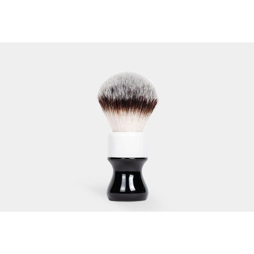 Noble Otter Synthetic Shave Brush - Black/White - 26MM Shaving Brush