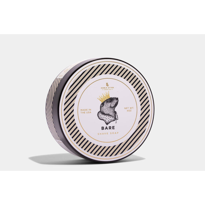 Noble Otter Bare (Unscented) Shave Soap Shaving Soap