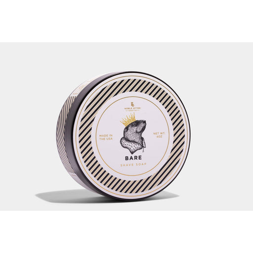 Noble Otter Bare (Unscented) Shave Soap Shaving Soap
