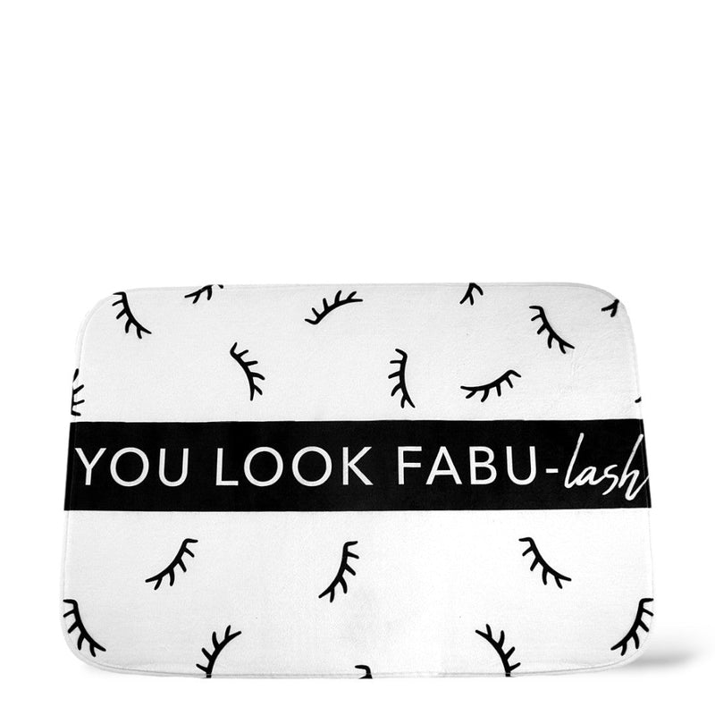 GladGirl Non-slip Floor Mat - You Look Fabu-Lash 16" x 24" Marketing