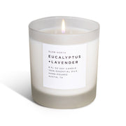 Slow North Eucalyptus + Lavender - Signature Candle Frosted Candles