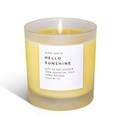 Slow North Hello Sunshine - Signature Candle (Grapefruit + Geranium + Lime) Frosted Candles