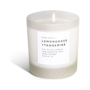 Slow North Lemongrass + Tangerine - Signature Candle Frosted Candles