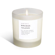 Slow North Orange + Clove - Signature Candle Frosted Candles