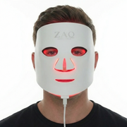 ZAQ Skin & Body Noor 2.0 Pro Light Face Mask: 1072nm Deep Infrared, Red & Blue Light (2026) White Smoke