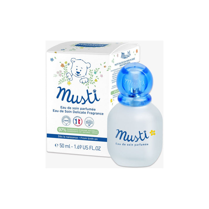 Mustela Musti Eau de Soin Spray Baby Perfume Alcohol Free Fragrance - 1.69 fl oz
