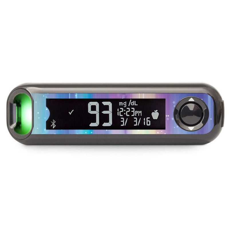 Peelz Northern Lights for Bayer Contour© Next One Glucometer Peelz/Stickers