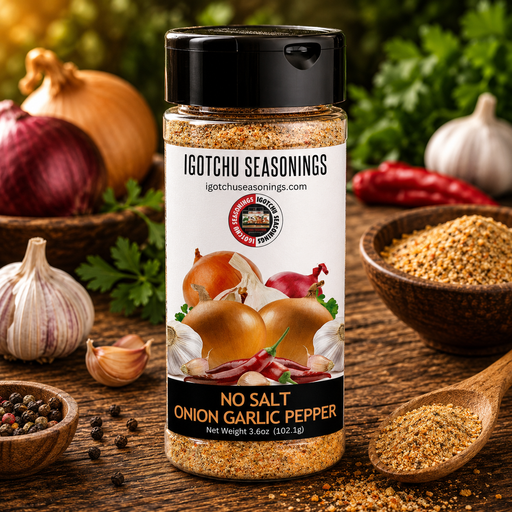 Igotchu Seasonings Igotchu No Salt Onion Garlic pepper Seasonings & Spices
