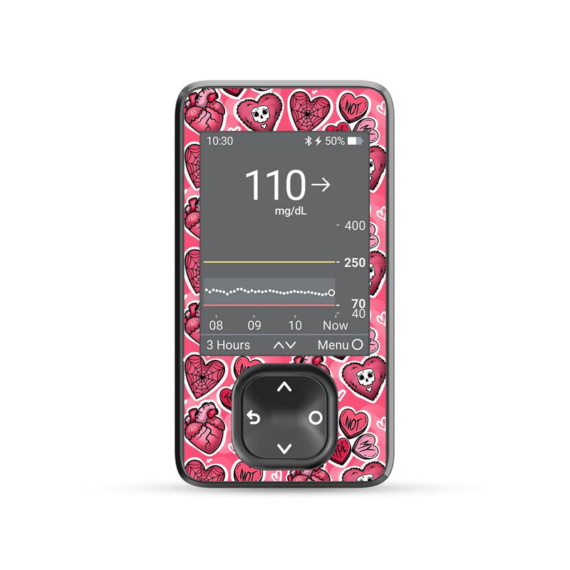 Peelz Not My Type DEXCOM G7 and Stelo and G6 Touchscreen Receiver Sticker Peelz/Stickers