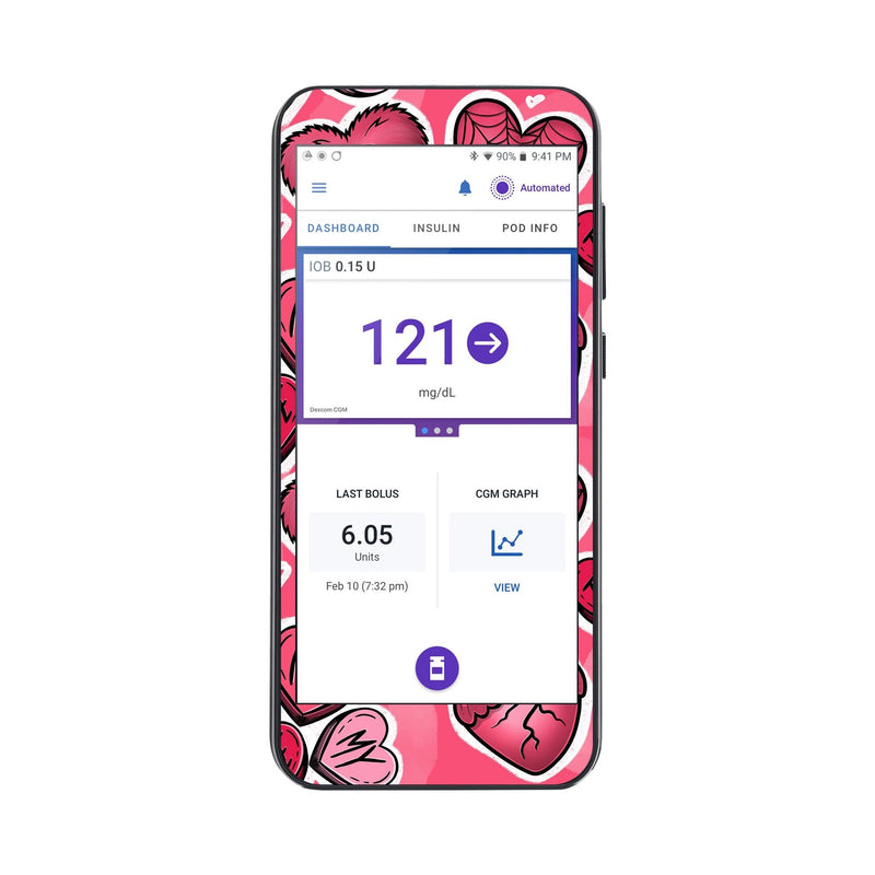 Peelz Not My Type Sticker for Omnipod® 5 Controller – Pump Peelz Peelz/Stickers