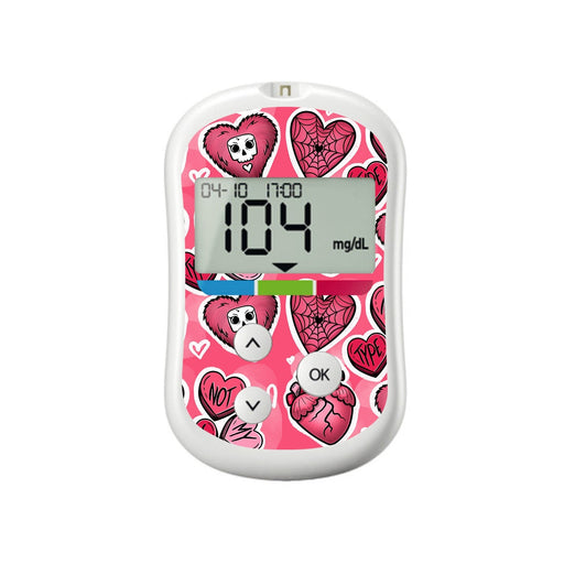 Peelz Not My Type for OneTouch Verio Flex Glucometer Peelz/Stickers