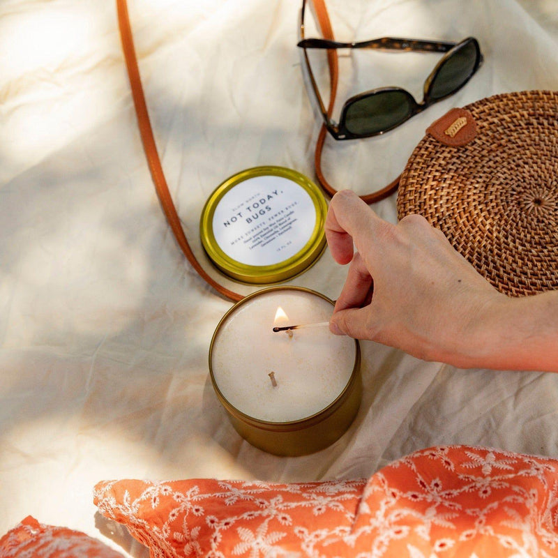 Slow North Not Today, Bugs - Mosquito Candle Patio Candle