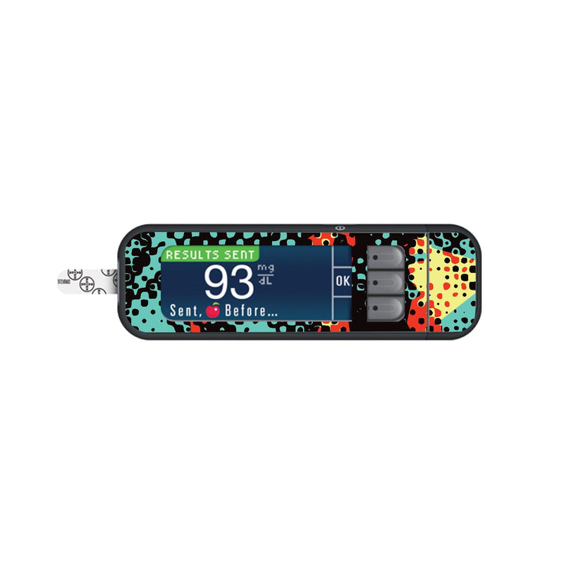 Peelz Nuclear Meltdown Sticker for Bayer Contour Next Glucometer Peelz/Stickers