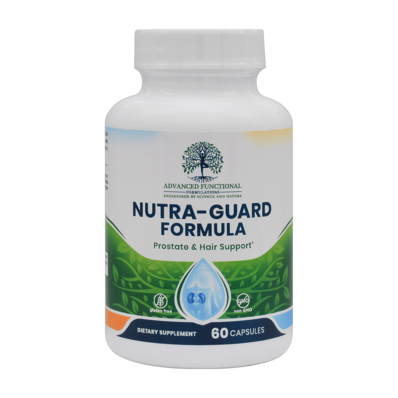 Advanced Functional Medicine Supplements Nutra-Guard for men and women (Supports hair loss / prostate support)