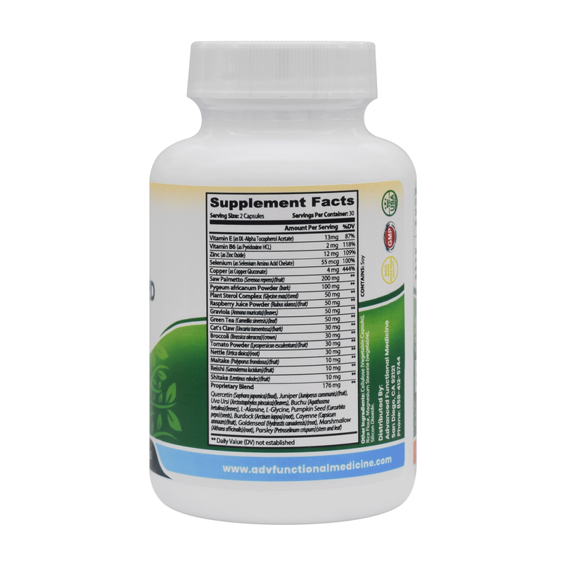 Advanced Functional Medicine Supplements Nutra-Guard for men and women (Supports hair loss / prostate support)