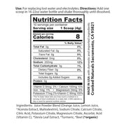 Cranked Naturals Plant Based Sports Nutrition Pure Hydration Orange-Citrus: No Sugar Added Hydration